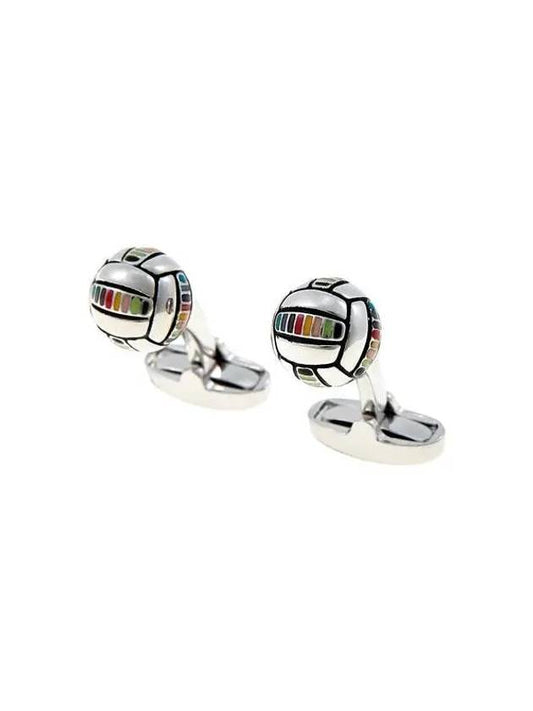 football cuff links silver - PAUL SMITH - BALAAN 1