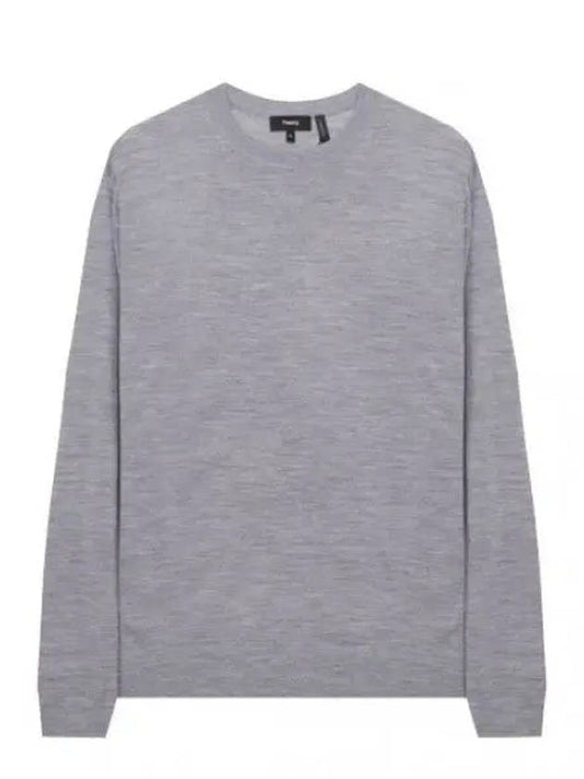 Knit Regal Wool Crew Neck Sweater - THEORY - BALAAN 1