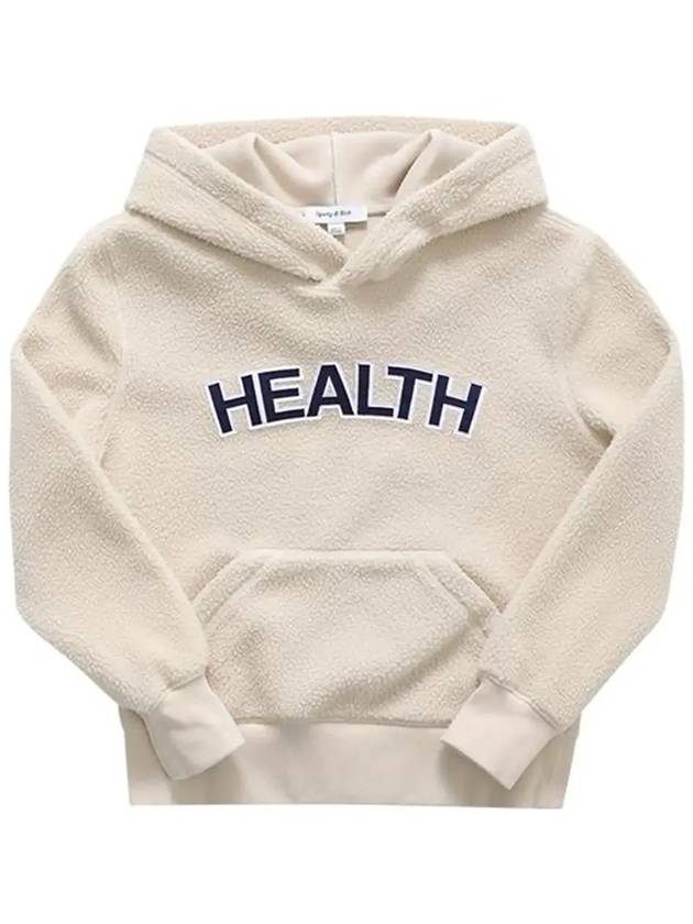 Sherpa Health Hoodie Ivory - SPORTY & RICH - BALAAN 5