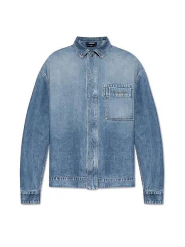 La Chemise De Nimes Denim Jacket Blue - JACQUEMUS - BALAAN 2