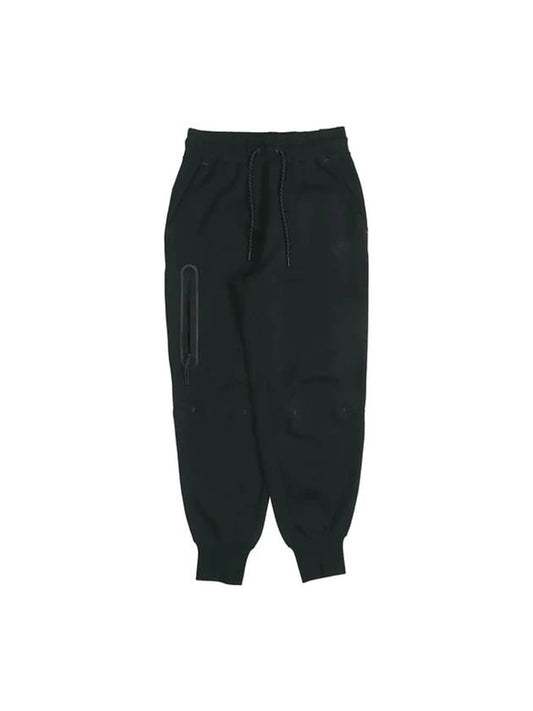 Women's Sportswear Tech Fleece Track Pants Black - NIKE - BALAAN 1