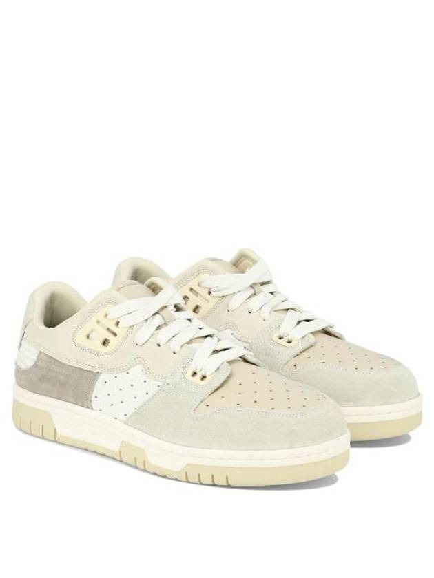 Lace-Up Low Top Sneakers Off White - ACNE STUDIOS - BALAAN 3