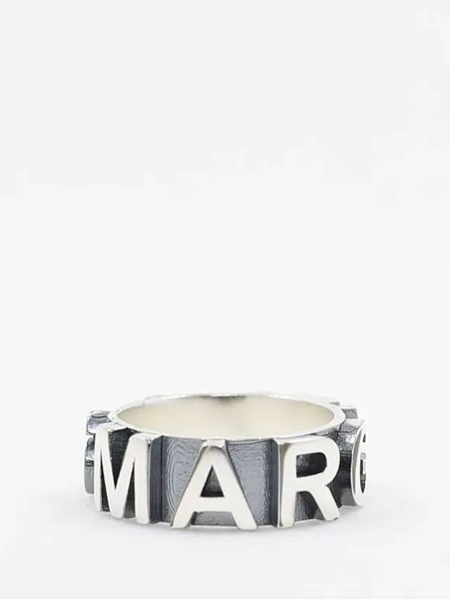 Logo Ring Silver - MAISON MARGIELA - BALAAN 4