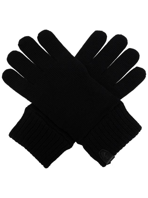 Brioni Wool Gloves, Men's, Black - BRIONI - BALAAN 1