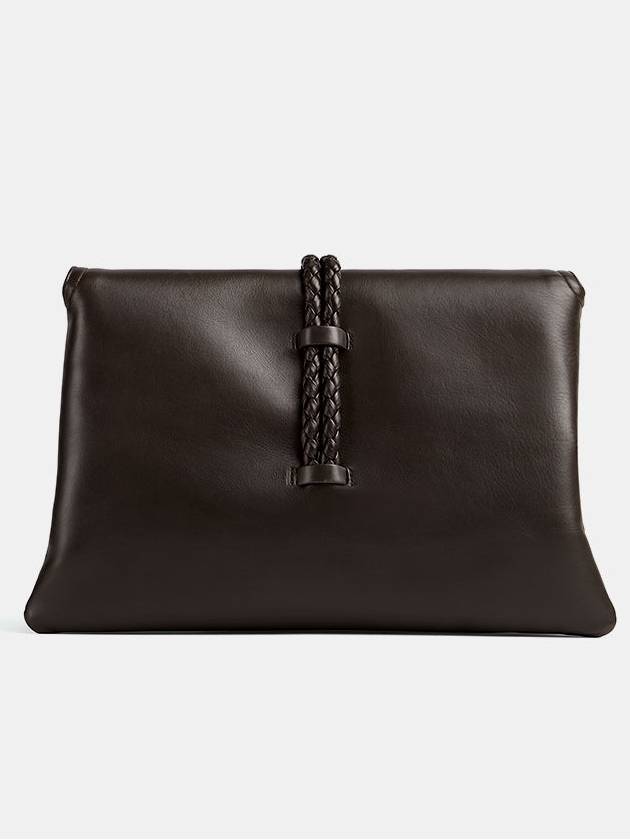 Liberta Small Leather Cross Bag Black - BOTTEGA VENETA - BALAAN 3