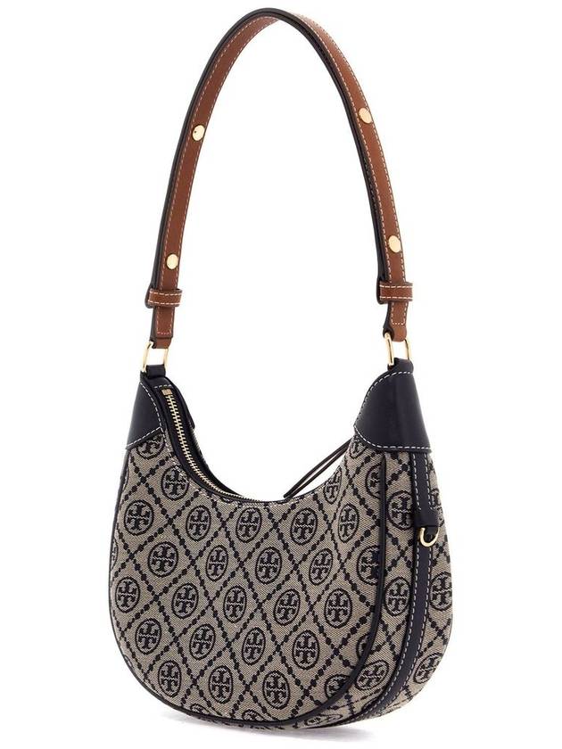 Tory Burch Half-Moon Bag In Jacquard Fabric - TORY BURCH - BALAAN 2