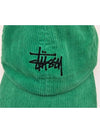 Graffiti Corduroy Low Pro Ball Cap Apple - STUSSY - BALAAN 5