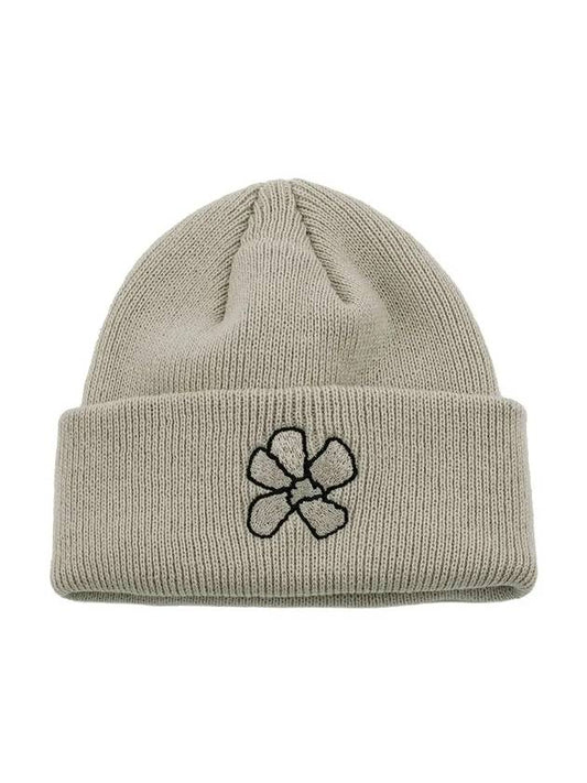 FLOWER BEANIE BEIGE - UNALLOYED - BALAAN 2