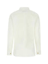 ORB Embroidered Logo Button Down Long Sleeve Shirt White - VIVIENNE WESTWOOD - BALAAN 3