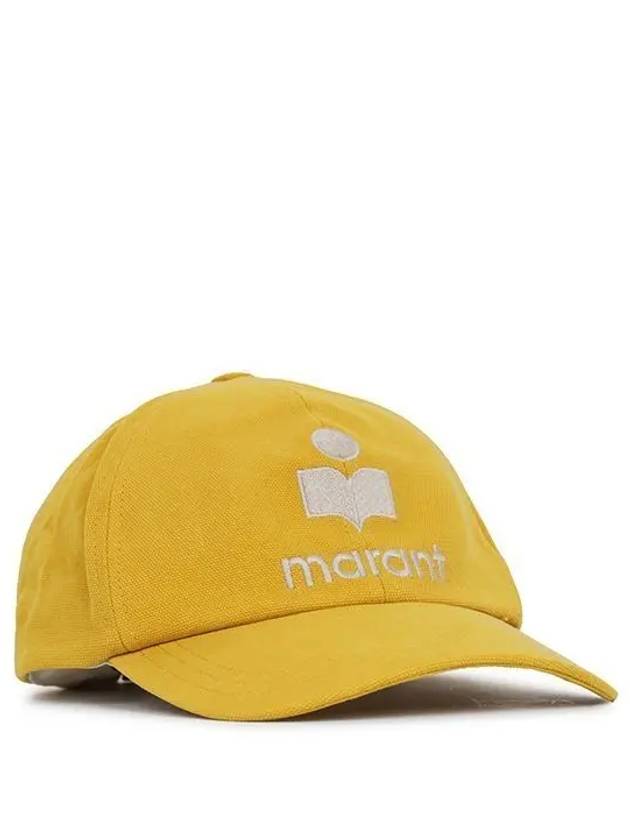 Tyron Logo Cotton Ball Cap Yellow - ISABEL MARANT - BALAAN 2