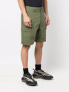 Cargo Bermuda Shorts Olive Green - STONE ISLAND - BALAAN 4