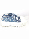 LV Squad Denim Sneakers 36 230 - LOUIS VUITTON - BALAAN 5