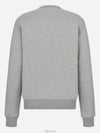 CD Icon Cotton Sweatshirt Grey - DIOR - BALAAN 3