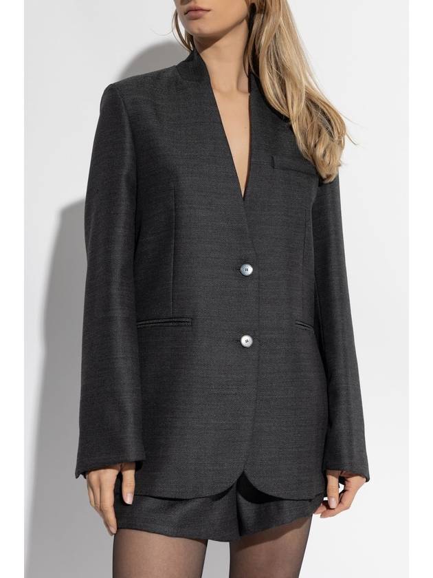 Forte_forte Wool Blazer, Women's, Grey - FORTE FORTE - BALAAN 3