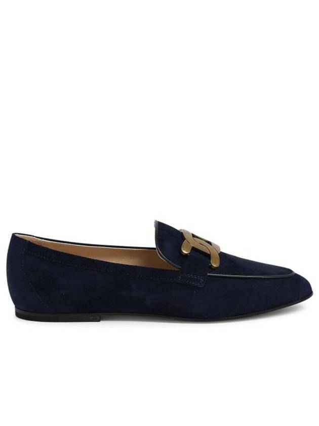 Women's Kate Suede Loafers Blue - TOD'S - BALAAN 3