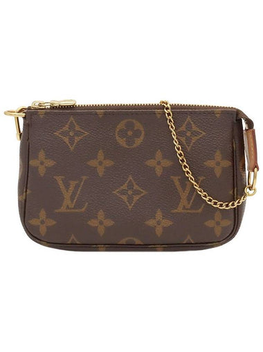 Monogram Canvas Mini Pochette Accessory Pouch M58009 - LOUIS VUITTON - BALAAN 1