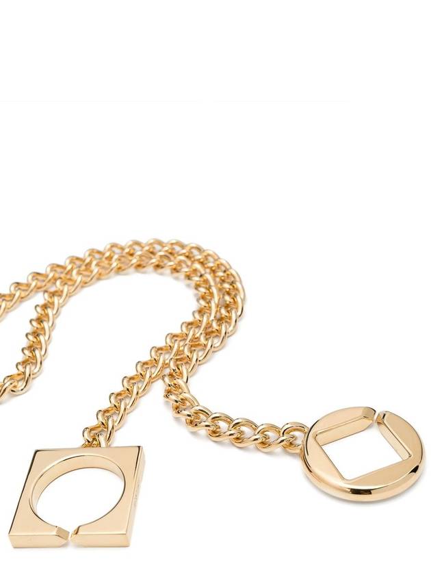 Jacquemus The 'Rond Carré' Necklace - JACQUEMUS - BALAAN 2