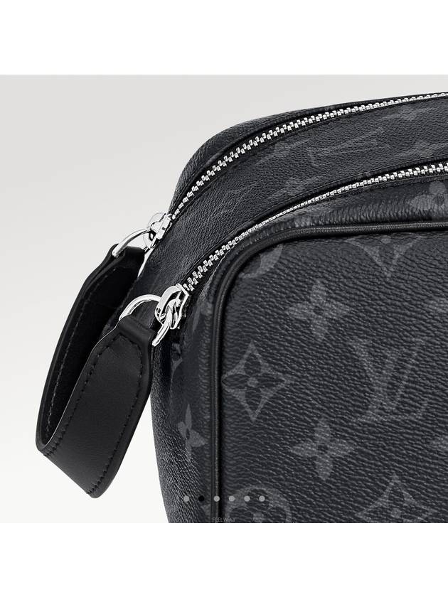 Dopp Kit Monogram Eclipse Pouch Bag Black - LOUIS VUITTON - BALAAN 6