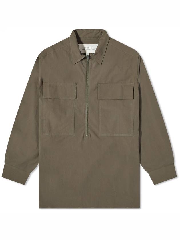 FANN half zip shirt - STUDIO NICHOLSON - BALAAN 1