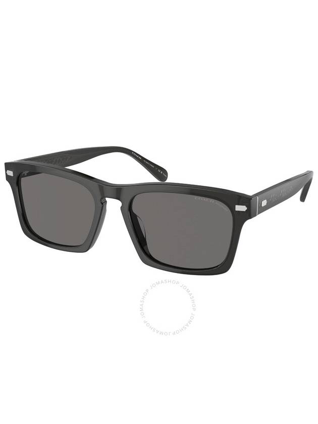 Coach Polarized Grey Square Men's Sunglasses HC8397U 581781 57 - COACH - BALAAN 1