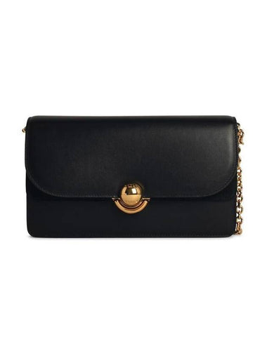 Furla Black Leather Crossbody Bag - FURLA - BALAAN 1