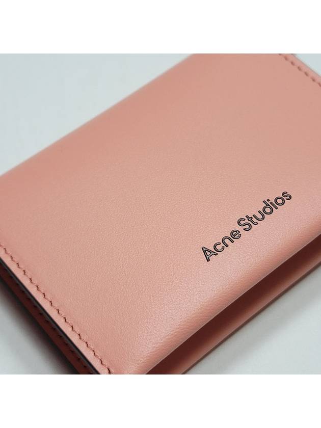 Acne logo print bifold folding card wallet CG0236 - ACNE STUDIOS - BALAAN 4