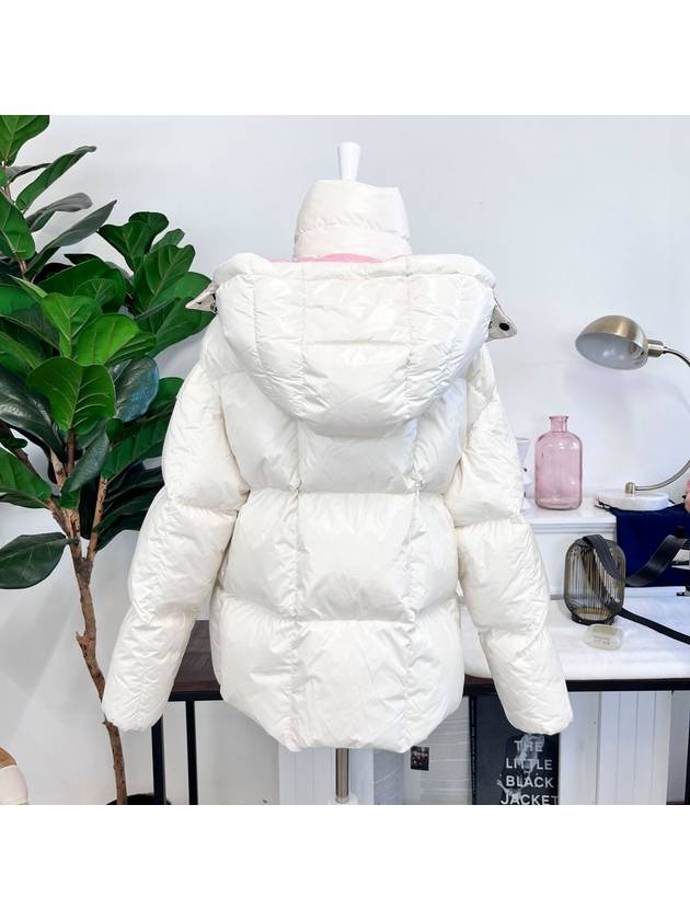 Parana Parana short down jacket white - MONCLER - BALAAN 8