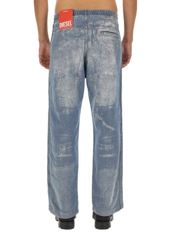 D Martia FSD Straight Jeans Light Blue - DIESEL - BALAAN 1