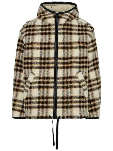 KURTIS Check Hooded Jacket MA1244 22A011H 23EC - ISABEL MARANT - BALAAN 1