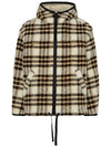 KURTIS Check Hooded Jacket MA1244 22A011H 23EC - ISABEL MARANT - BALAAN 2