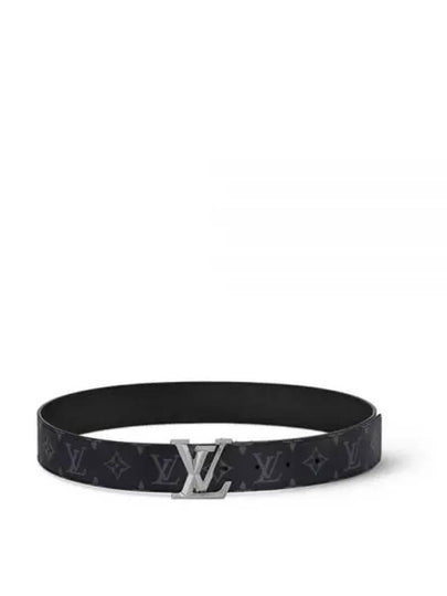 LV Pyramide 40MM Reversible Leather Belt Black - LOUIS VUITTON - BALAAN 2