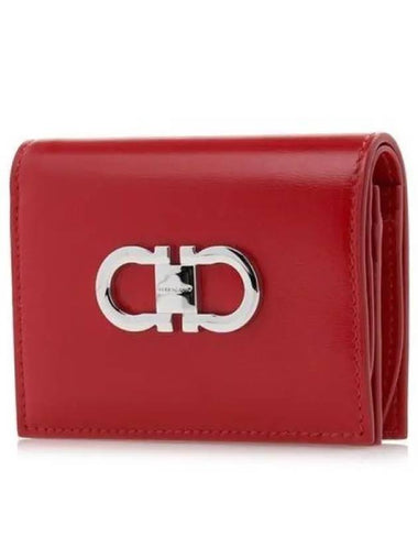 Ferragamo Women s Bicycle Wallet 22 0627 FLAME RED 0770858 - SALVATORE FERRAGAMO - BALAAN 1