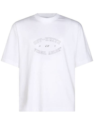 Off-White White Cotton T-Shirt - OFF WHITE - BALAAN 1