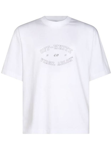 Off-White White Cotton T-Shirt - OFF WHITE - BALAAN 1