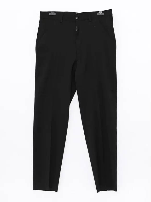 Men's Worsted Wool Chino 22 Slacks Black - OUR LEGACY - BALAAN 3