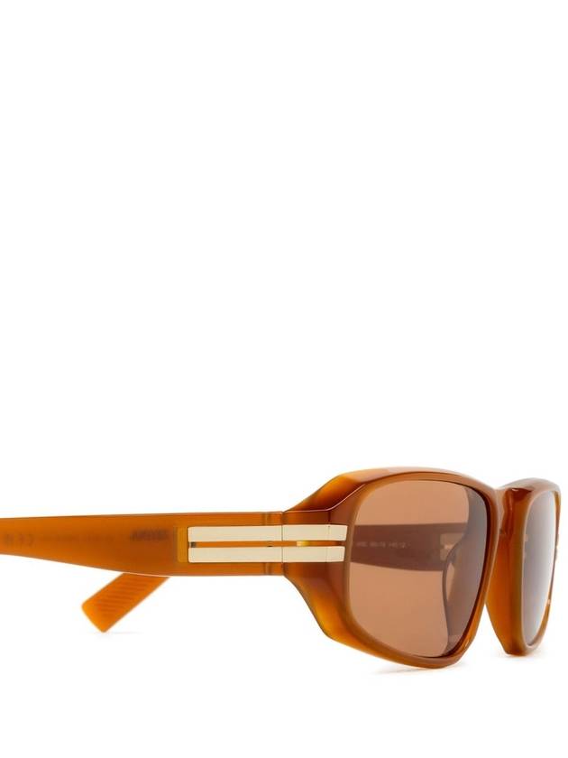 Zegna EZ0262 Shiny Light Brown - ERMENEGILDO ZEGNA - BALAAN 3