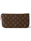 Pochette Accessoires Chain Monogram Shoulder Bag Brown - LOUIS VUITTON - BALAAN 5