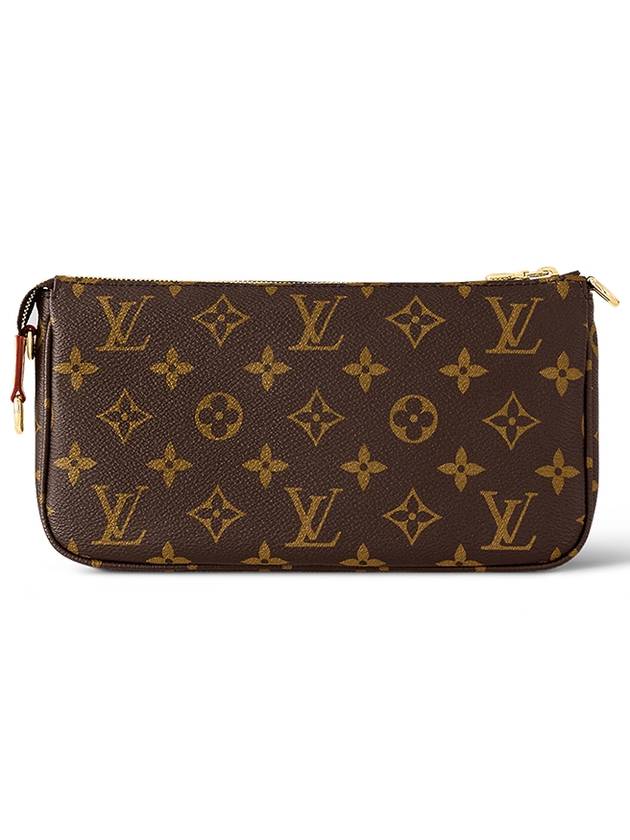 Pochette Accessoires Chain Monogram Shoulder Bag Brown - LOUIS VUITTON - BALAAN 5