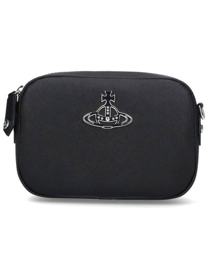 Orb Plaque Camera Cross Bag Black - VIVIENNE WESTWOOD - BALAAN 2