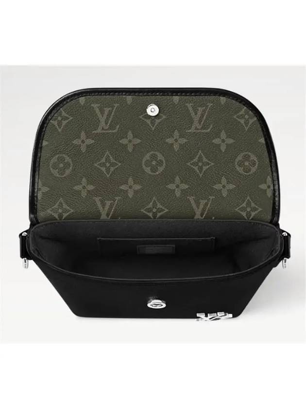 Pulse Cross Bag Khaki Black - LOUIS VUITTON - BALAAN 4