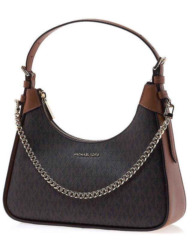 Wilma Logo Shoulder Bag Brown - MICHAEL KORS - BALAAN 3