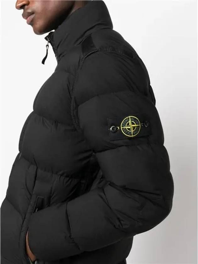 Seamless Tunnel Nylon Down Padding Black - STONE ISLAND - BALAAN 3