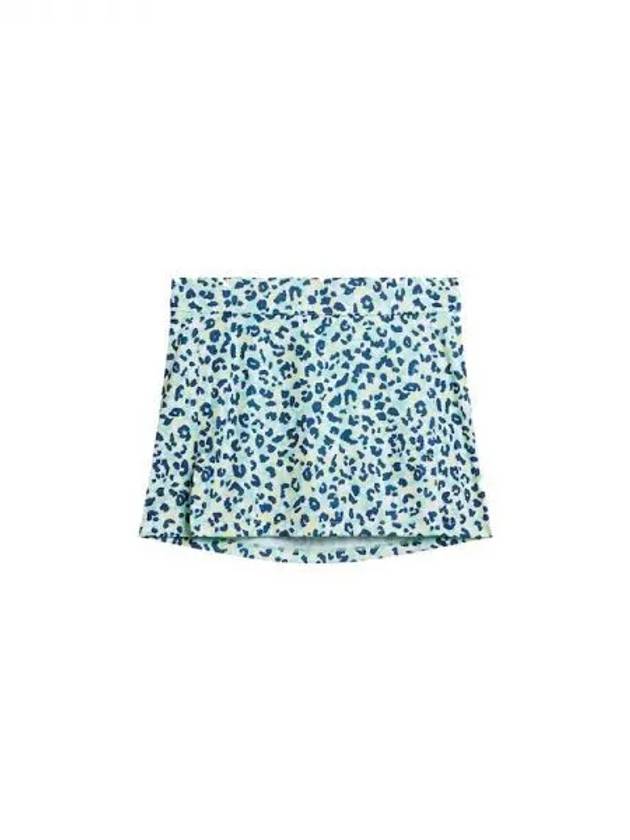 Golf Women s Amelie Print Skirt Tennis Leopard Aruba Blue GWSD09352O495 Domestic Product GR5Y24051647081 - J.LINDEBERG - BALAAN 1