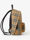 Vintage Check Backpack Beige - BURBERRY - BALAAN 3