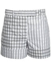 Gingham Check Double Face Poplin Shorts FTC463F F0166 035 - THOM BROWNE - BALAAN 1