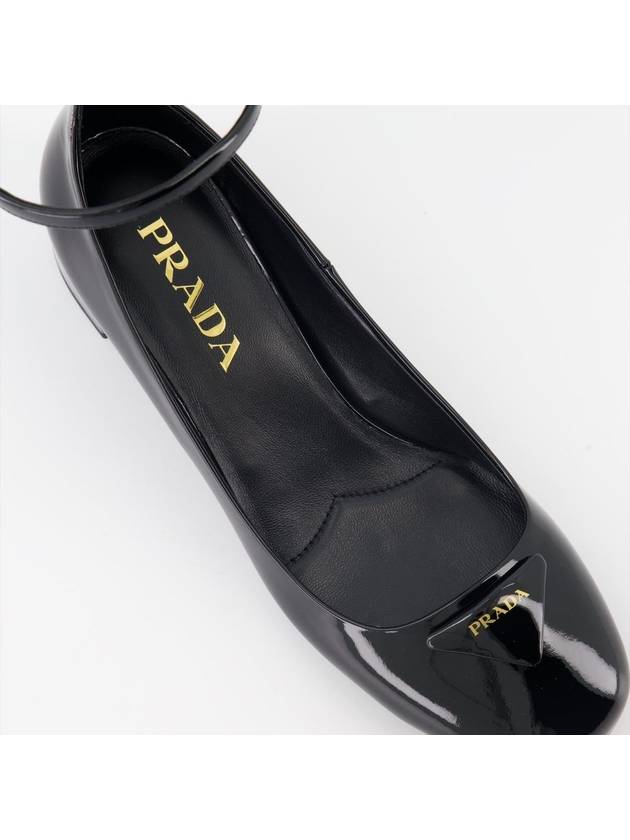 Patent Leather Pumps Black - PRADA - BALAAN 5