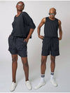 AU31PS01 Volume pocket running shortsblack - ATHPLATFORM - BALAAN 2