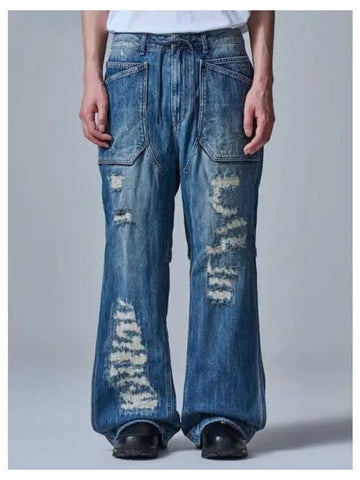 Denim Western Pants Trousers Blue Domestic Product GM0024082640038 - JUUN.J - BALAAN 1