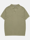 Men's Open Collar Short Sleeve Knit MMSWL5T75 910 - AT.P.CO - BALAAN 8