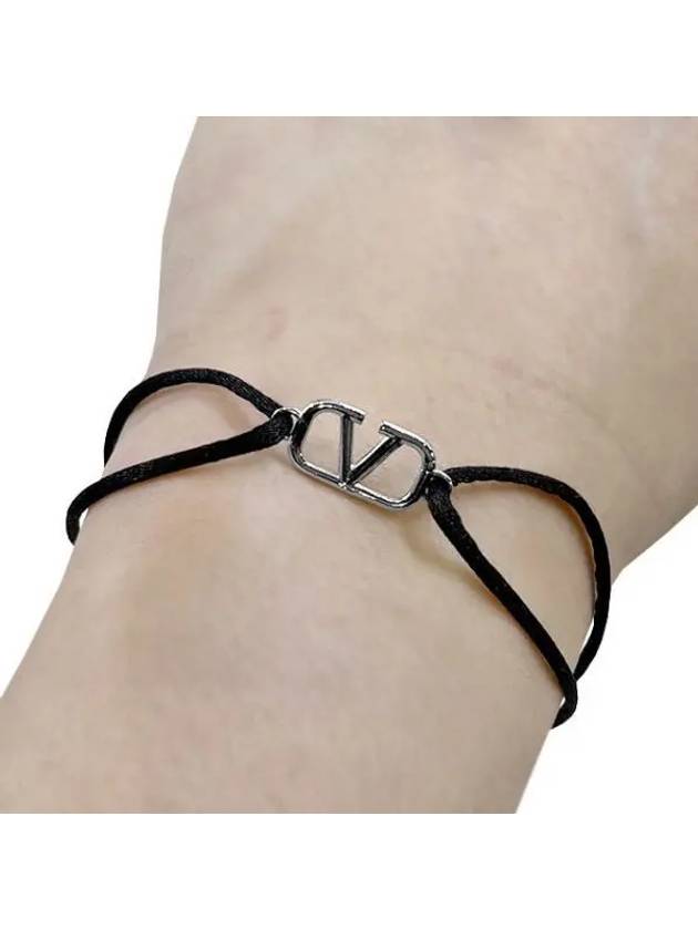 V logo signature knot bracelet arm 38806775 1095827 - VALENTINO - BALAAN 1